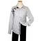 English Laundry Grey Jacquard with Embroidered Design Long Sleeves Cotton Blend Shirt ELW985